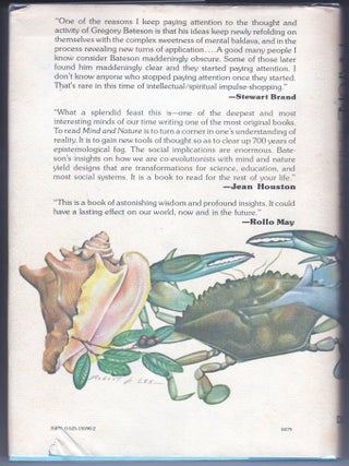 Mind and Nature; A Necessary Unity