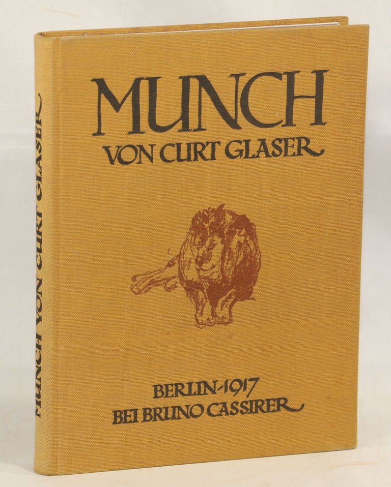 Item #000012648 Edvard Munch. Curt Glaser.