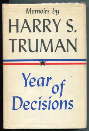 Item #000012673 Memoirs by Harry S. Truman. Harry S. Truman