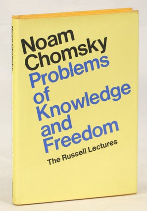 Item #000012684 Problems of Knowledge and Freedom; The Russell Lectures. Noam Chomsky
