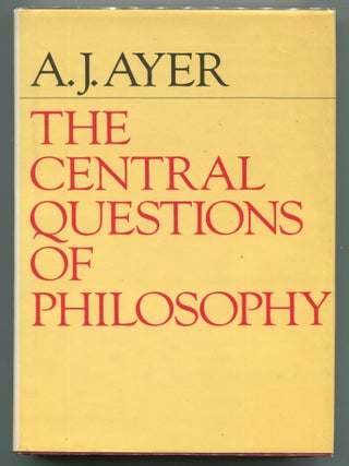 Item #000012685 The Central Questions of Philosophy. A. J Ayer