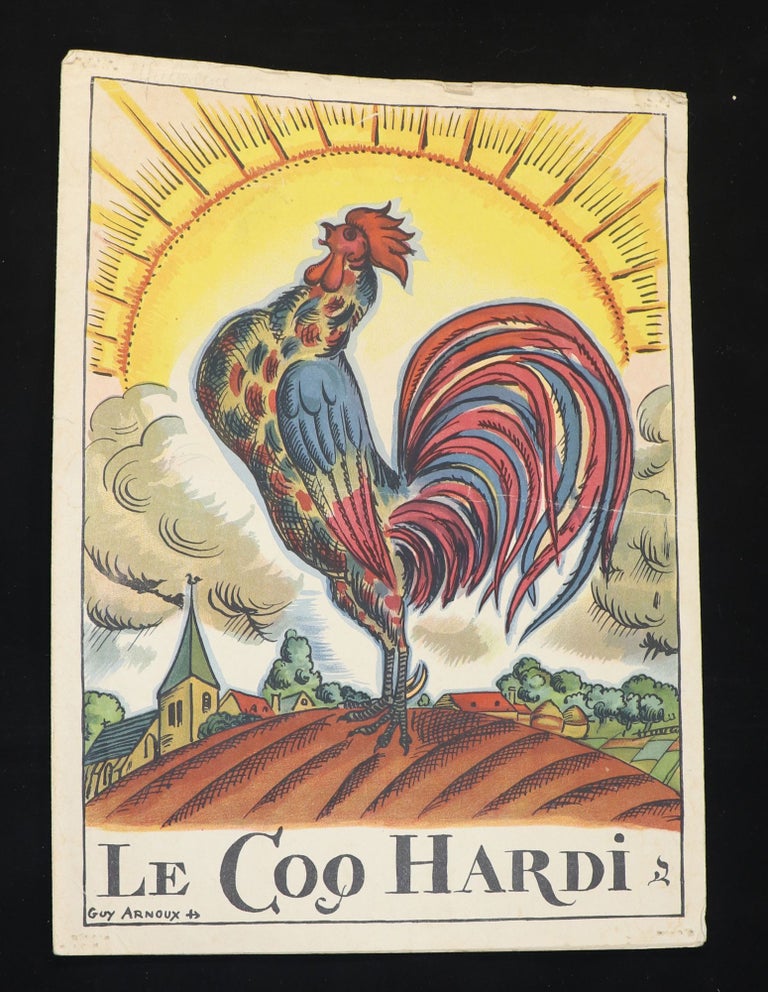 Item #000012717 Le Coq Hardi. Menus, French Restaurant, Fine Cuisine.