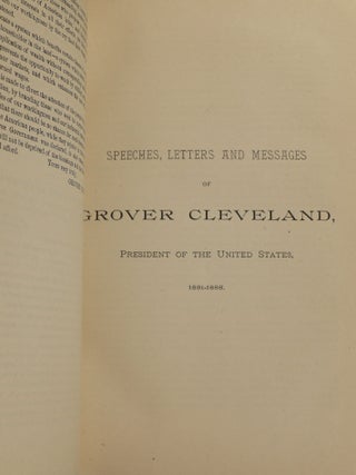 The Campaign Text Book of the Democratic Party of the United States, for the Presidential Election of 1888