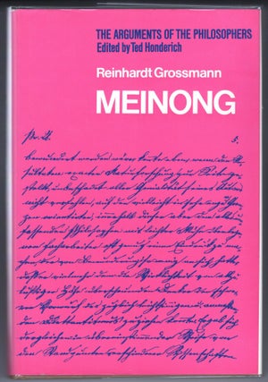 Item #000012971 Meinong. Reinhardt Grossmann