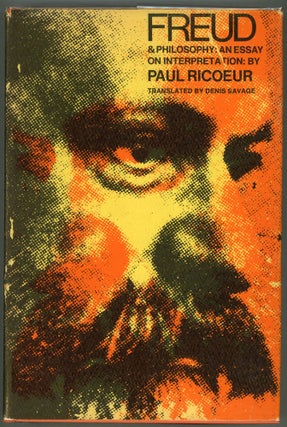Item #000013111 Freud and Philosophy; An Essay on Interpretation. Paul Ricoeur