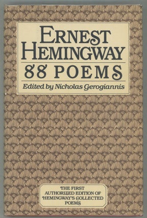 Item #000013125 88 Poems. Ernest Hemingway