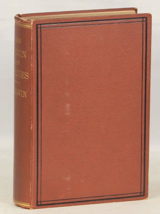 Item #000013141 On The Origin of Species by Means of Natural Selection or the Preservation of...