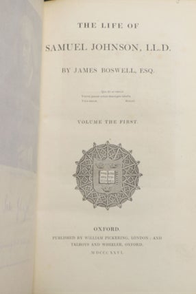 The Life of Samuel Johnson, LL.D.