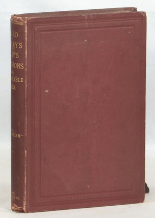 Item #000013256 Card Essays, Clay's Decisions, and Card-Table Talk. Cavendish, Henry Jones