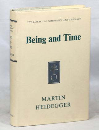 Item #000013378 Being and Time. Martin Heidegger