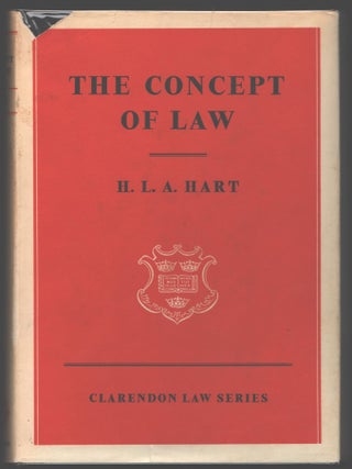 Item #000013692 The Concept of Law. H. L A. Hart