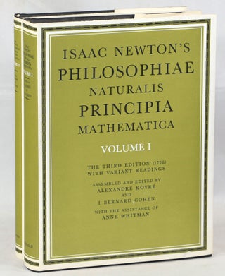Item #000013920 Isaac Newton's Philosophiae Naturalis Principia Mathematica; The Third Edition...