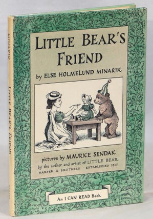 Item #000014021 Little Bear's Friend; An I Can Read Book. Else Holmelund Minarik, Maurice Sendak