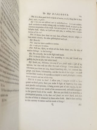 The Works of George Berkeley, D.D. Late Bishop of Cloyne in Ireland