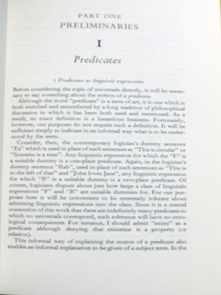 Universals & Scientific Realism; Nominalism & Realism (Volume I); A Theory of Universals (Volume II)