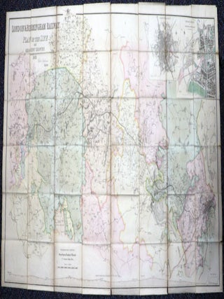 Item #000014144 London Birmingham Railway; Plan of the Line and Adjacent Country. London, Robert...