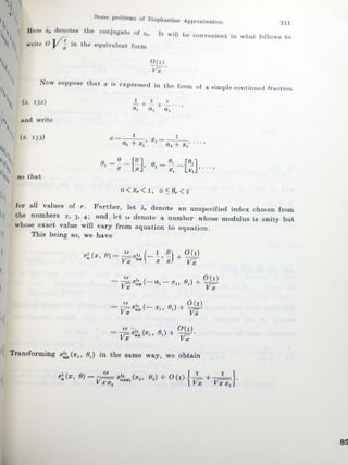 Collected Papers of G.H. Hardy Including Joint Papers with J.E. Littlewood and Others