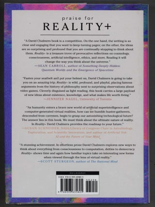 Reality+; Virtual Worlds and the Problems of Philosophy