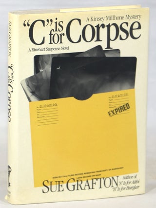 Item #000014384 "C" is for Corpse; A Kinsey Millhone Mystery. Sue Grafton