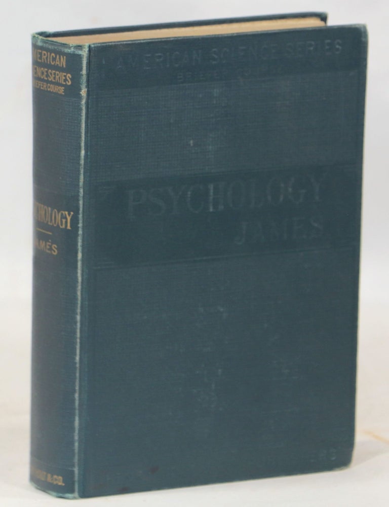 Item #000014436 Psychology. William James.