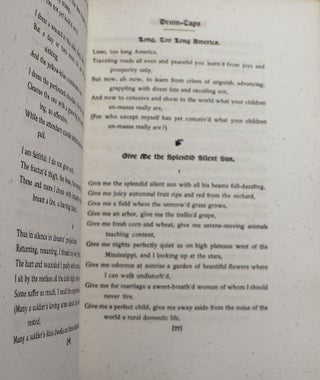 The Complete Writings of Walt Whitman