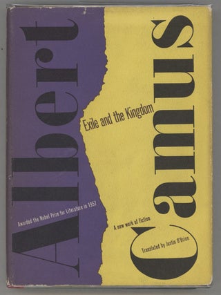 Item #000014541 Exile and the Kingdom. Albert Camus