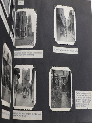 1959 Photograph Album of a Man's Trip to England and Scotland