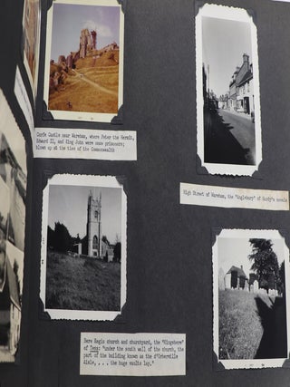 1959 Photograph Album of a Man's Trip to England and Scotland
