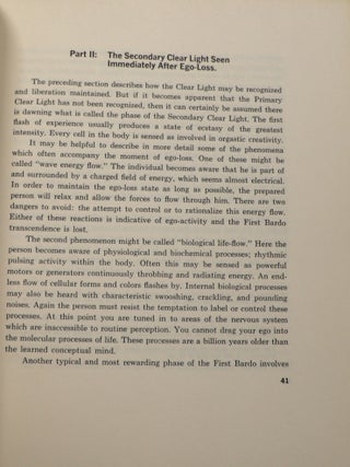 The Psychedelic Experience; A Manual Based on the Tibetan Book of the Dead