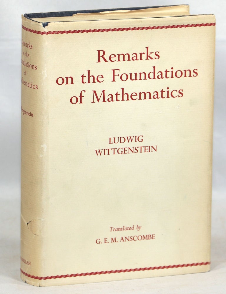 Remarks on the Foundations of Mathematics. Ludwig Wittgenstein.