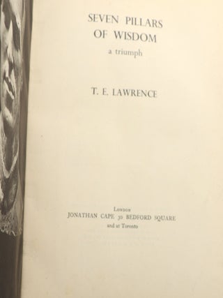 Seven Pillars of Wisdom; A Triumph