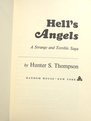 Hell's Angels; A Strange and Terrible Saga