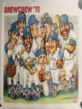 Item #000015152 Brewcrew '75. Baseball, Milwaukee Brewers