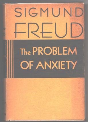 Item #000015192 The Problem of Anxiety. Sigmund Freud