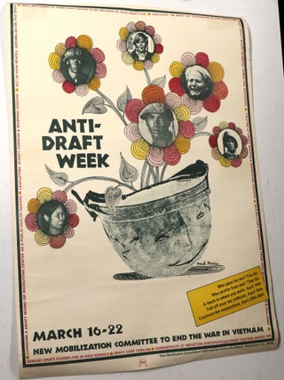 Item #000015255 Anti-Draft Week March 16-22 New Mobilization Committee to End the War in Vietnam....