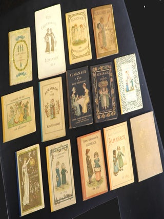 Item #000015326 A Complete Run of Greenaway's Almanacks from 1883 to 1897: Almanack for 1883;...