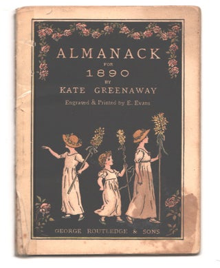 Item #000015396 Almanack for 1890. Kate Greenaway