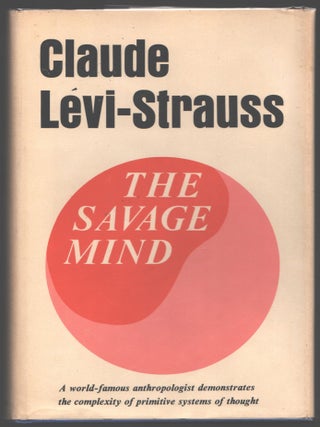Item #000015538 The Savage Mind. Claude Levi-Strauss