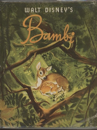 Item #000015641 Walt Disney's Bambi; Adapted from the Novel by Felix Salten. Felix Salten, Walt...