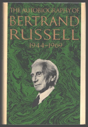 Item #000015658 The Autobiography of Bertrand Russell; 1944 - 1969. Bertrand Russell