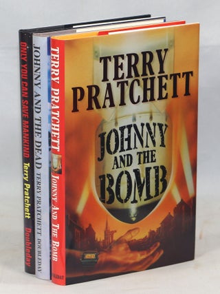 Item #000015783 Only You Can Save Mankind; Johnny and the Dead; Johnny and the Bomb. Terry Pratchett