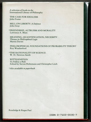 The Unity of Law and Morality; A Refutation of Legal Positivism