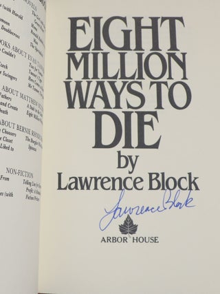 Eight Million Ways to Die