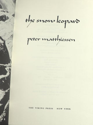 The Snow Leopard