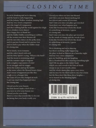 Stranger Music; Selected Poems and Songs