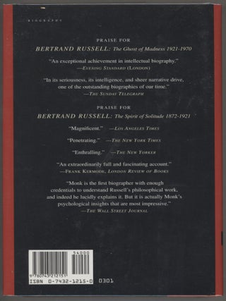 Bertrand Russell; The Ghost of Madness 1921-1970