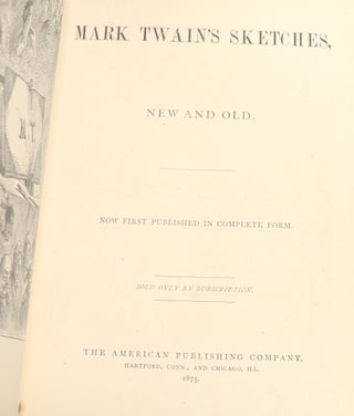 Mark Twain's Sketches; New and Old