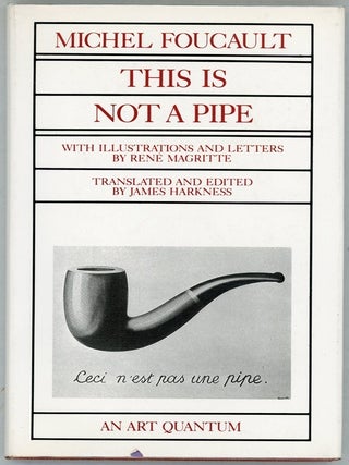 Item #000016098 This is not a Pipe. Michel Foucault