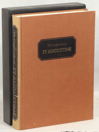 Item #000016108 The Confessions of St. Augustine. St. Augustine