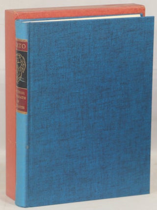 Item #000016117 The Trial and Death of Socrates. Plato, Benjamin Jowett, Tr